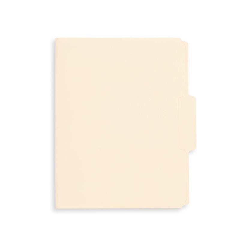 Blue Summit Supplies 50 Manila Fastener File Folders - 1/3 Cut Reinforced Tab - Durable 2 Prongs Bonded Fastener Designed to Organize Standard Medical Files, Law Client Files, Office Reports - Letter Size, Manila, 50 Pack - Image 4